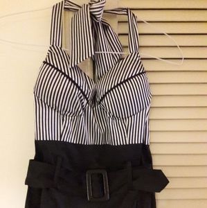 SAN JULIAN OF Los Angeles Satin Halter Top